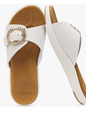 Dressy Orthotic Slides Lightweight  Sandals